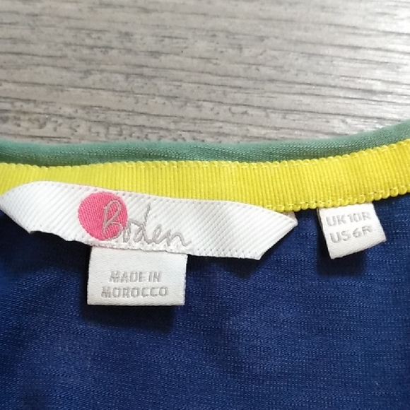 Boden Lemon 🍋 Print Dress - Picture 2 of 4